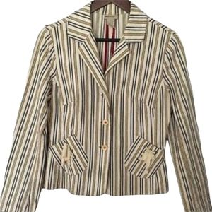 ANTHRO ELEVENSES COTTON BLAZER WITH LACES Sz 14